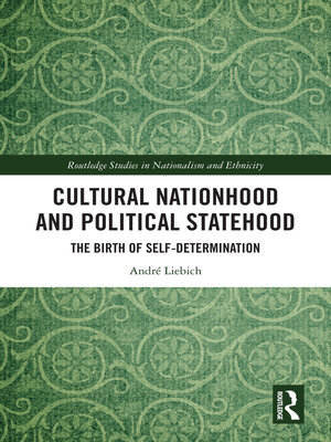 cover image of Cultural Nationhood and Political Statehood